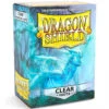 Dragon Shield - 100 Protège Cartes - Matte Clear -Boutique De Jeux 100 proteges carte dragon shield matte clear