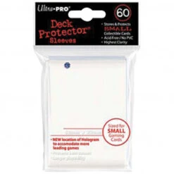 60 Protège Cartes Japonais Blanc