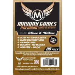 80 Protège Cartes 7 Wonders 65x100mm Mayday Premium (MDG-7106)