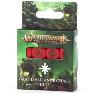 Age Of Sigmar - Set De Dés Grand Alliance Chaos 1 Age Of Sigmar - Set De Dés Grand Alliance Chaos