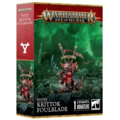 Age Of Sigmar : Skaven - Krittok Foulblade