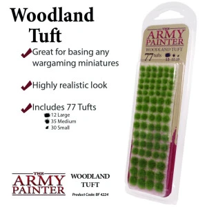 Army Painter : Herbe Synthétique - Woodland Tuft 1 Army Painter : Herbe Synthétique - Woodland Tuft