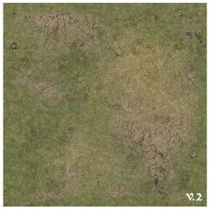 Battle Systems - Grassy Fields Gaming Mat V.2 - 60x60cm 2 Battle Systems - Grassy Fields Gaming Mat V.2 - 60x60cm – Image 2