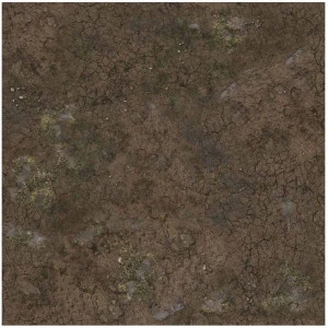 Battle Systems - Muddy Streets Gaming Mat - 60x60cm 2 Battle Systems - Muddy Streets Gaming Mat - 60x60cm – Image 2