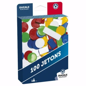 Boîte De 100 Jetons 1 Boîte De 100 Jetons