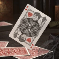 Cartes Bicycle Theory 11 - Harry Potter Gryffondor Rouge -Boutique De Jeux cartes bicycle theory 11 harry potter gryffondor rouge 1