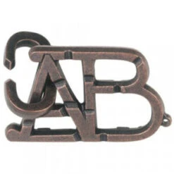 Cast Huzzle - ABC (Diff. 1/6)