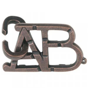 Cast Huzzle - ABC (Diff. 1/6) 1 Cast Huzzle - ABC (Diff. 1/6)