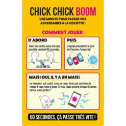 Chick Chick Boom 3 Chick Chick Boom -Boutique De Jeux chick chick boom 1