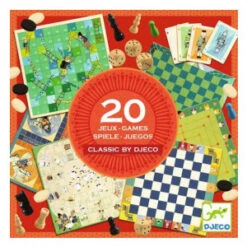 Coffret 20 Jeux Classiques Djeco