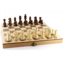 Coffret D'Échecs Marqueterie -Boutique De Jeux coffret d echecs marqueterie 2