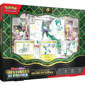 Coffret Pokémon Collection Premium EV4.5 - Miascarade-Ex 1 Coffret Pokémon Collection Premium EV4.5 - Miascarade-Ex