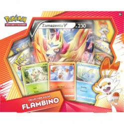 Coffret Pokémon Epée Et Bouclier - Flambino Zamazenta V 5 Coffret Pokémon Epée Et Bouclier - Flambino Zamazenta V -Boutique De Jeux coffret pokemon epee et bouclier galar flambino zacian 2