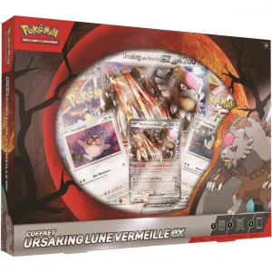 Coffret Pokémon Ursaking Lune Vermeille-Ex 1 Coffret Pokémon Ursaking Lune Vermeille-Ex
