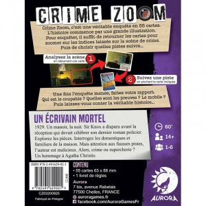 Crime Zoom - Un Ecrivain Mortel 2 Crime Zoom - Un Ecrivain Mortel – Image 2