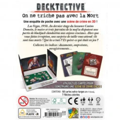 Boutique De Jeux -Boutique De Jeux decktective on ne triche pas avec la mort 1