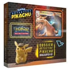 Dossier Détective Pikachu : Coffret Dracaufeu GX