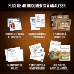 Dossiers Criminels - Le Maestro Assassiné -Boutique De Jeux dossiers criminels le maestro assassine 1