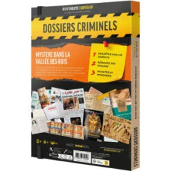 Dossiers Criminels - Mystère Dans La Vallée Des Rois -Boutique De Jeux dossiers criminels mystere dans la vallee des rois 2