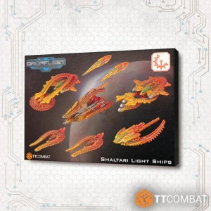 Dropfleet Commander - Shaltari Light Ships 1 Dropfleet Commander - Shaltari Light Ships