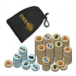 Endeavor - Sac Velours Et Pièces En Bois