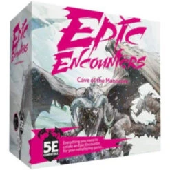 Epic Encounters - Cave Of The Manticore (Anglais) -Boutique De Jeux epic encounters cave of the manticore anglais 1