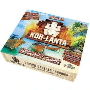 Escape Box Koh Lanta - Panique Dans Les Caraïbes 1 Escape Box Koh Lanta - Panique Dans Les Caraïbes