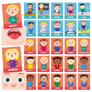 Flashcards Emotions Et Actions Montessori 2 Flashcards Emotions Et Actions Montessori – Image 2