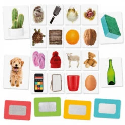 Flashcards Tactile Montessori -Boutique De Jeux flashcards tactile montessori 1