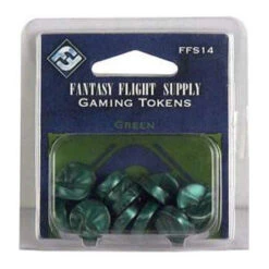 20 Jetons - Vert (Gaming Tokens Green)