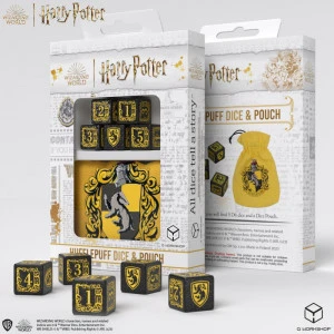 Harry Potter - Set De Dés Et Bourse Poufsouffle 1 Harry Potter - Set De Dés Et Bourse Poufsouffle