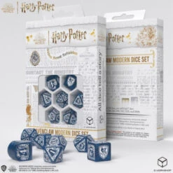 Harry Potter - Set De Dés Modernes Serdaigle Bleu