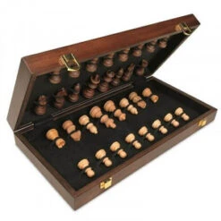 Jeu D'Échecs Deluxe En Bois -Boutique De Jeux jeu d echecs deluxe bois cayro 1