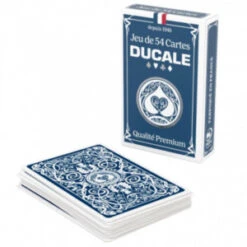 Jeu De 54 Cartes - Qualité Premium - Ducale Dos Bleu