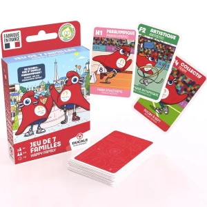 Jeu De 7 Familles - Mascotte JO Paris 2024 2 Jeu De 7 Familles - Mascotte JO Paris 2024 – Image 2