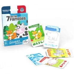 Jeu De 7 Familles - Mes Animaux Préférés -Boutique De Jeux jeu de 7 familles mes animaux preferes 1
