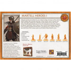 Le Trône De Fer : Le Jeu De Figurines - Héros Martell I 2 Le Trône De Fer : Le Jeu De Figurines - Héros Martell I – Image 2