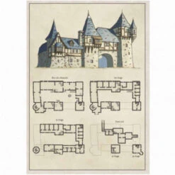 Lieux D'Aventures - Cartes Et Plans -Boutique De Jeux lieux d aventures cartes et plans 2