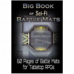 Livre Plateau De Jeu : Big Book Of Sci-Fi Battle Mats (A4)
