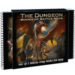Livre Plateau De Jeu : The Dungeon Books Of Battle Mats
