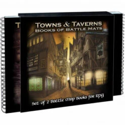 Livre Plateau De Jeu : Towns & Taverns Books Of Battle Mats
