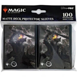 Magic : Le Seigneur Des Anneaux - 100 Sleeves Sauron Noir