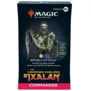 Magic : Les Cavernes Oubliées D'Ixalan - Deck Commander Rituels De Sang VF 1 Magic : Les Cavernes Oubliées D'Ixalan - Deck Commander Rituels De Sang VF
