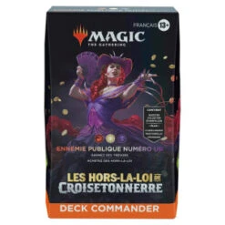 Magic : Les Hors-la-loi De Croisetonnerre - Deck Commander Ennemie Publique Numéro Un