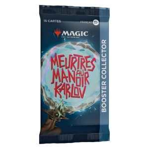 Magic : Meurtres Au Manoir Karlov - Booster Collector VF 1 Magic : Meurtres Au Manoir Karlov - Booster Collector VF