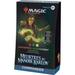 Magic : Meurtres Au Manoir Karlov - Deck Commander Dangereux Déguisement