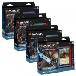 Magic : Univers Infinis - Lot De 4 Decks Commander Warhammer 40.000