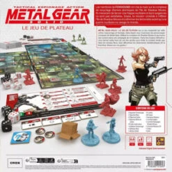 Metal Gear Solid : Le Jeu De Plateau -Boutique De Jeux metal gear solid le jeu de plateau 1