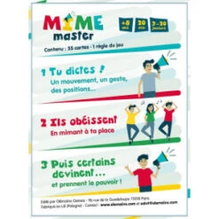 Mime Master -Boutique De Jeux mime master 2