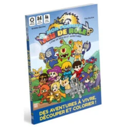 Mon Premier Jeu De Rôle : Une Aventure à Colorier – Livre De Règles
